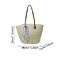 thumbnail image 3 of STYLAGO Woven Beach Bags for Women Summer Straw Bag Woven Straw Tote Bag Large Capacity Shoulder Handbags, 3 of 6