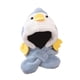 thumbnail image 3 of Gorro de animales de peluche Strade Fareast Limited bufanda para el cuello con protección para las orejas gris, 3 of 8