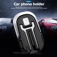 thumbnail image 3 of Anillo Autoadhesivo Soporte de dedo para teléfono Soporte de GPS para automóvil de 360 ​​​​grados Negro JShteea El nuevo, 3 of 5