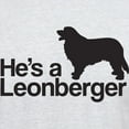 thumbnail image 3 of CafePress - He's A Leonberger T Shirt - Men's Classic Graphic T-Shirt, 3 of 4
