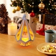 thumbnail image 6 of Danhjin Battery Operated Flameless Lantern, Luminous Portable Night Lanterns for Christmas Home Indoor Outdoor Window Festival Party Wedding Decoration, 3.78*3.78*6.3in, 6 of 6
