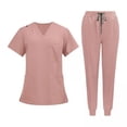 thumbnail image 1 of 2x Conjunto De Uniforme De Enfermería, Camiseta De Manga Corta Y Pantalones De Enfermera Para Peluquero De Mascotas, 1 of 8
