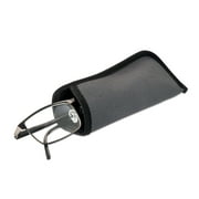 Equate Men's Rectangular Reading Glasses with Case, Gunmetal, +1.50