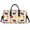 Beige, variant on Spiders Web Gym Bag for Women Men, Travel Duffle Bag Lightweight Waterproof Carry on Weekender Overnight Tote for Dance Cheer Sport, Halloween Theme