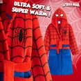 thumbnail image 4 of Bata Marvel Spiderman para Niños en Polar con Cinturón Talla 7-8 Años, 4 of 6