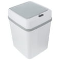 thumbnail image 3 of Hemoton Bathroom Motion Sensor Trash Can Automatic Garbage Can Plastic Smart Trash Can with Lid, 3 of 8