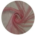 thumbnail image 2 of MDS 5 Yard Organza Fabric for Wedding Sewing & Craft Costumes, 44” Dusty Pink, 2 of 6