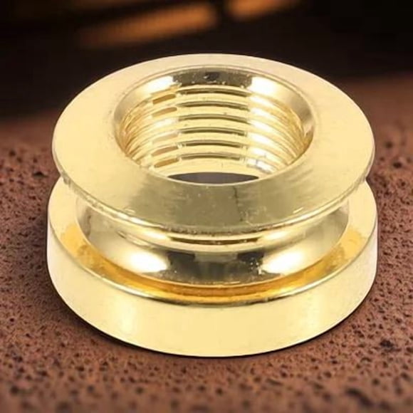 Greenadscape Botón Endpin Dorado Para Guitarra Acústica Resistente A Deformaciones Y Fácil Instalación