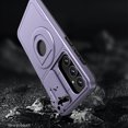 thumbnail image 6 of ELEHOLD for Samsung Galaxy A14 5G Case with Slide Lens Cover, Compatible with MagSafe,Rotating Ring Kickstand Heavy Duty Rugged Protective Phone Case for Samsung Galaxy A14 5G,Purple, 6 of 6