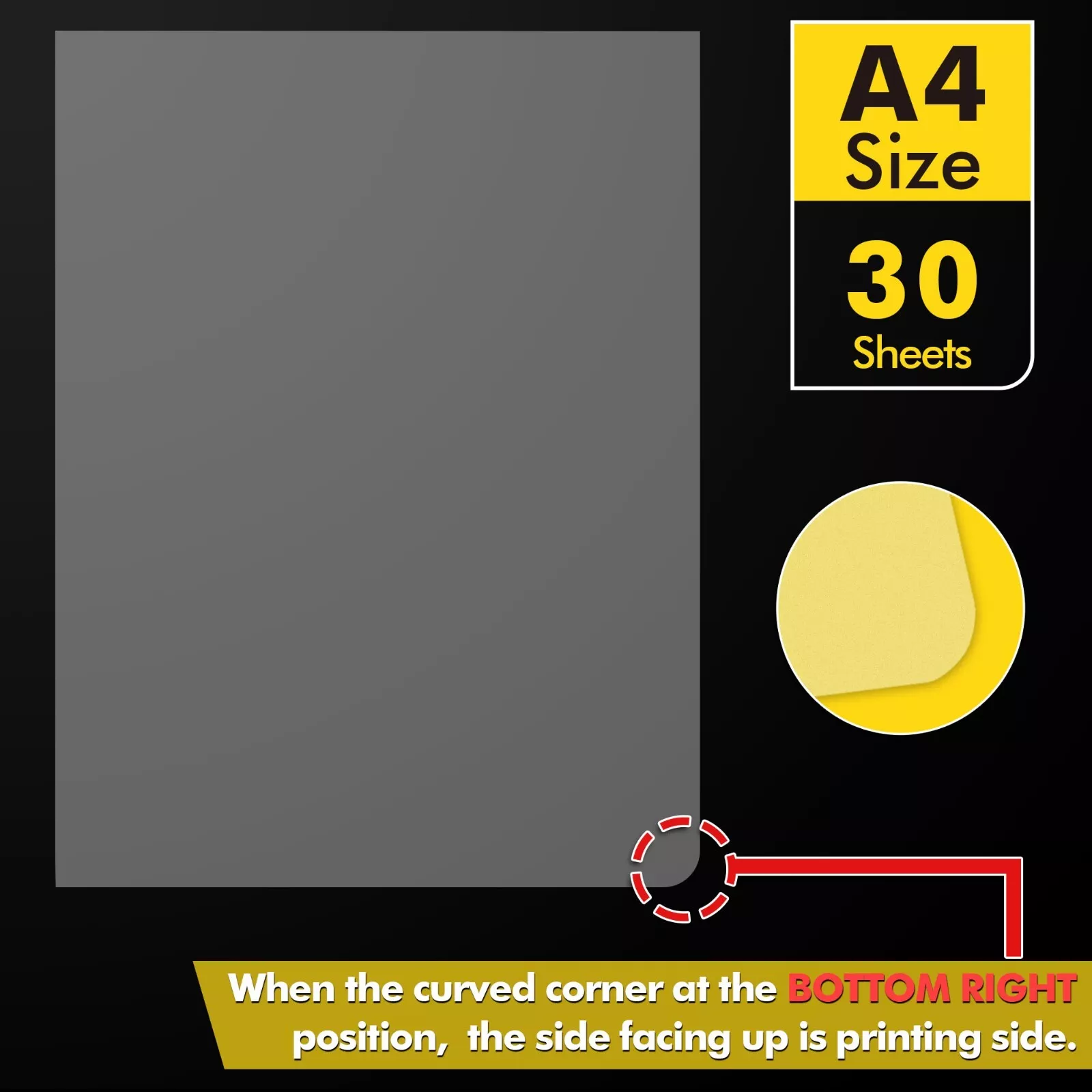 A-SUB DTF Starter Kit for Sublimation, 30 Ct DTF Transfer Film A4 + 1.1lb DTF Powder White + Sublimation Heat Transfer Tape