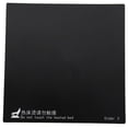 thumbnail image 2 of 4X 3D Printer Accessories 235X235mm Hot Bed Platform Sticker Adapted for -2 -3,4 x 235*235 hot bed platform sticker,Black, 2 of 5
