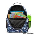 thumbnail image 4 of KUIFORTI Blue Shark Toddler Backpack Boys Kids School Bag with Multiple Organizer Pockets Adjustable Straps 13.5 Inch for Preschool Kindergarten Back to School Gifts, 4 of 7