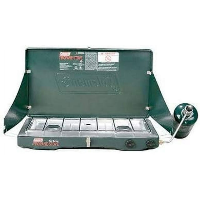 Coleman 2-Burner Portable Stove - Propane, Camping - 16.4 oz