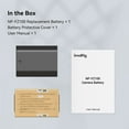 thumbnail image 7 of SmallRig NP-FZ100 Battery for Sony A7R V/A7 IV/FX3 (1PC) 2040mAh for Sony Camera-4074, 7 of 7