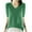 Green, variant on mihongmao Womens Tops Plus Size Women's Knitted Sweater Base Shirt Short Sleeved V-Neck Fashionable Top