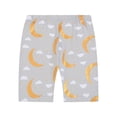 thumbnail image 4 of QEFJNO 2-9Y Kids & Toddler Girls Short Pajamas, Moon Pattern 2 Piece Pjs Set Cotton Summer Jammies, 4 of 11