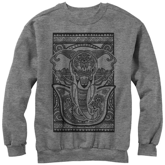 Men's Lost Gods Boho Elephant Print Sweatshirt
