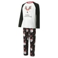 thumbnail image 3 of Seyurigaoka Family Leisure Clothes Set, Christmas Printed Tops+Trouser/Romper, 3 of 10