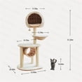 thumbnail image 5 of Happy & Polly Bird Nest Cat Tree, 5 of 10