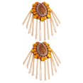 thumbnail image 3 of Hombrera con cadena de borlas, accesorios modernos para uniformes de hombre y mujer, joyería vintage Dorado, 3 of 9
