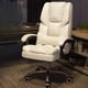 thumbnail image 3 of Leather Executive Relax Office Chair Fancy Comfortable Blue Lazy Ergonomic Office Chair Gaming Comfy Silla De Oficina Furniture My Lux Decor Round, 3 of 30