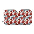 thumbnail image 7 of Fotbe Lilies Flowers Car Windshield Sunshade | Sun Visor Protector Front Window Shade, Keeps Out UV Rays, Keeps Your Vehicle Cool-Small, 7 of 7