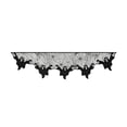 thumbnail image 2 of Aoznliie Halloween Fireplace Cover, Black Lace Bat Mantel Scarf for Fireplace Decor, 79x20 inch Gothic Halloween Decor for Mantel, Black, 2 of 6