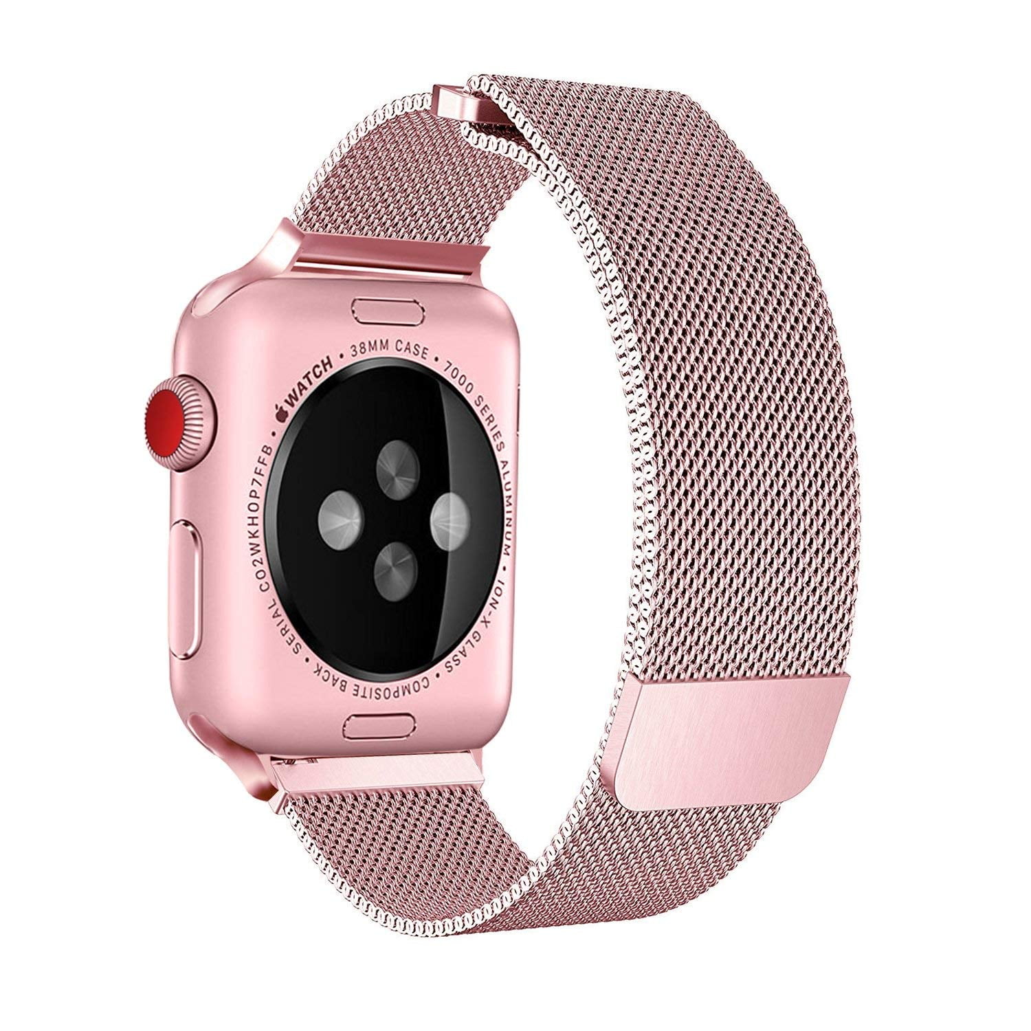 rose gold apple watch series 3 band