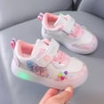 thumbnail image 2 of Quealent Sneaker for Girls 2024 Baby Girl Gifts Breathable Sneakers Athletic Running Shoes Toddler Little Big Kids White,11.5, 2 of 5