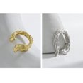 thumbnail image 2 of QQTDFG Single 925 Sterling Silver Textured Ear Cuff Earring A4423-Gold, 2 of 8