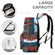 thumbnail image 4 of Tu Amigable Vecino Spider-Man-theme Backpack, Campus style schoolbag Bookbag with Adjustable Shoulder Straps And Large Zip Compartment, Unisex Travel Bags.42x30x15cm, 4 of 6