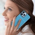 thumbnail image 5 of for Cute iPhone 12 Case for Women with Credit Card Holder & Hidden Mirror, Two Layer Shockproof Heavy Duty Protection Cover Protective Wallet Case for iPhone 12, Skyblue, 5 of 7
