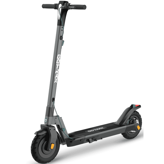 GOTRAX G3 Plus Adult Electric Scooter, 300W 10" Tires Max 18 mile Foldable Escooter for Adult, Gray