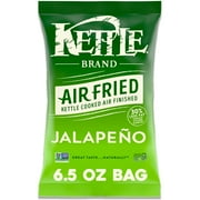Kettle Brand Potato Chips, Air Fried Jalapeño Kettle Chips, 6.5 Oz Bag