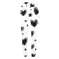 thumbnail image 6 of Neewe Women's Thick High Waist Yoga Pants,Heart Printed Tummy Control Workout Running Yoga Leggings for Women, 6 of 6
