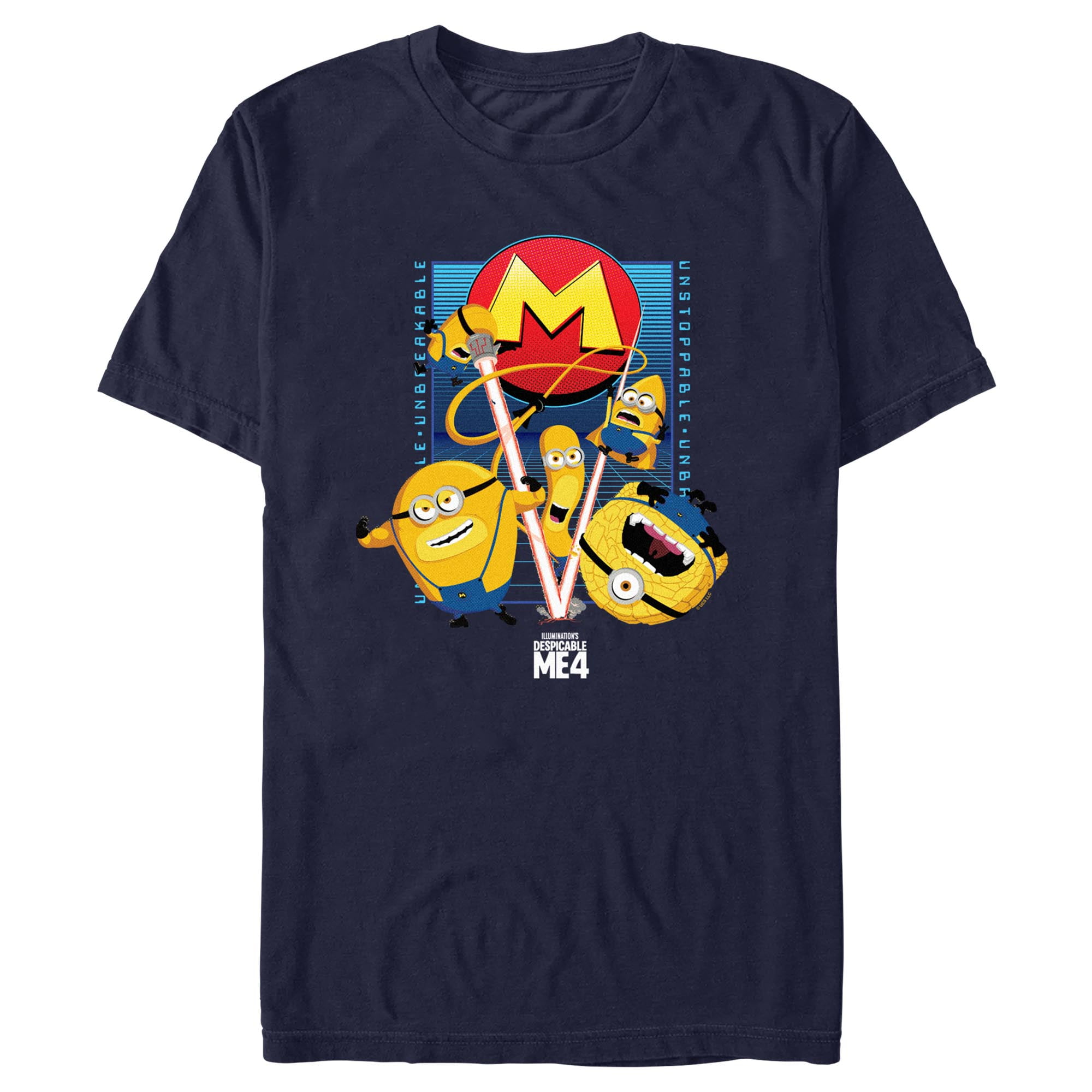 Despicable Me Minions Strange Bob Tie-Dye Graphic T-Shirt For Men - Funny Movie Tee