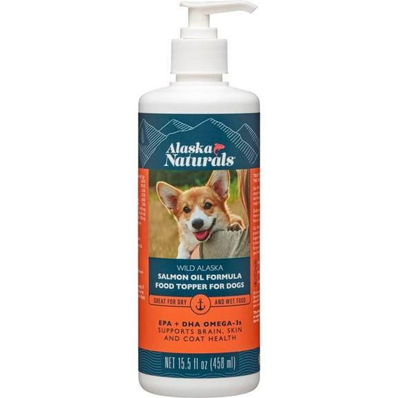 Alaska Naturals 117329 15.5 oz Salmon Oil Formula for Dogs