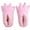 PINK, variant on Funny Bear Paw Slippers Adult Monster Dino slippers for toddler Boys dinosaur slippers for Kids Adults Dark Green EU 35-44