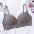 thumbnail image 2 of Antinious Ladies Solid Wireless Backless Seamless Push Up Comfortable Everyday Bras, 2 of 4
