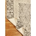 thumbnail image 6 of Casavani Boho Cotton Durries Bedroom Area Kilim,Gray 4x12 Ft, 6 of 6