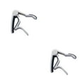 thumbnail image 4 of ZheElen 1Pcs Guitar Tuner Streamlined Aluminum Guitar String Clip Clamp with Stainless Steel Spring Silicone Handle silver 2Set, 4 of 6