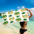 thumbnail image 5 of RyanK St Patricks Day Decorations Microfiber Beach Towel Super Lightweight Colorful Bath Towel Sandproof Beach Blanket Multi-Purpose Towel For Travel Swimming Pool 30x60 Inch, 5 of 6