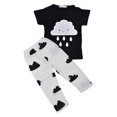 thumbnail image 1 of T-Shirt Long Pants, Baby Boy Shirt Pants Set Toddler Kids Baby Boy Short Sleeve Cotton Fiber Material Baby Boy Clothing Set For Casual For Holiday For Daily ANGGREK GH2018, 1 of 8