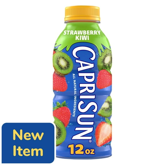 Capri Sun Strawberry Kiwi Naturally Flavored Juice Drink Blend - 12 fl oz - Pack of 2