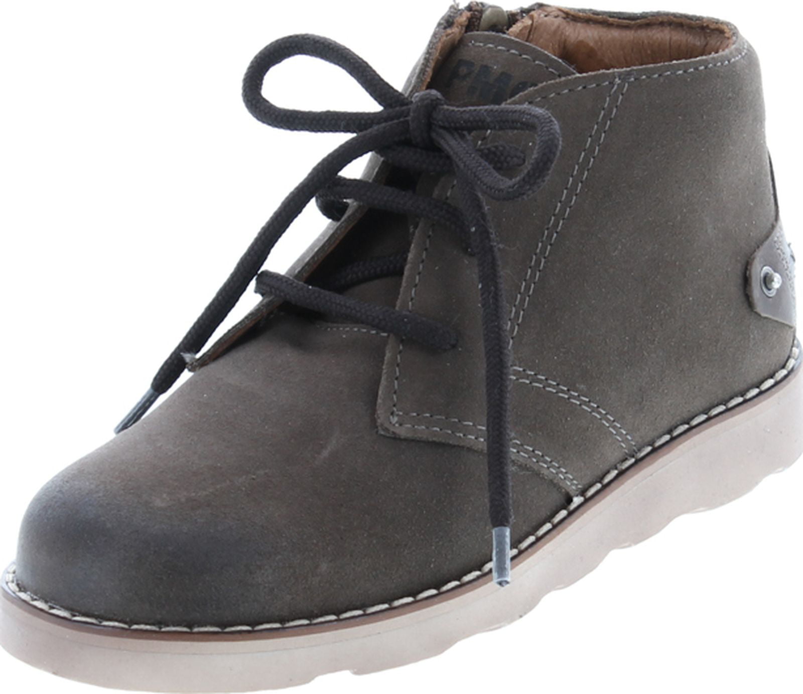 Simone Boys Pc329 Made in Italy Lace Up Casual Booties