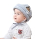 thumbnail image 3 of Grey Crown Drop Cap-Baby Toddler Cap Xemadio LKX-1300, 3 of 6