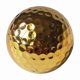 thumbnail image 1 of Gold-Plated Golf Balls for Indoor and Outdoor Practice, 1 of 5