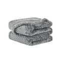 thumbnail image 1 of Unique Bargains Luxury Fleece Bed Blanket Woven Mesh, 1 of 10