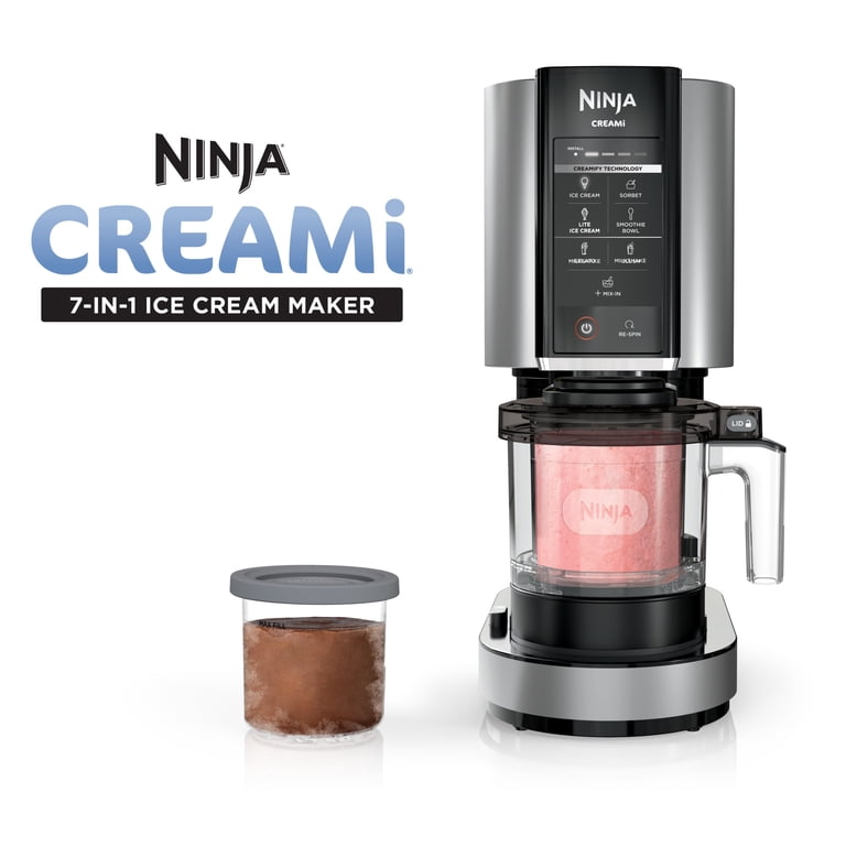 Ninja CREAMi Ice Cream Maker, 7 One-Touch Programs, Gelato, Sorbet