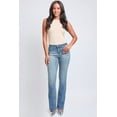 thumbnail image 4 of YMI Jeans Women's Heavy Stitch Mid Rise Bootcut Stud Jeans, 4 of 8